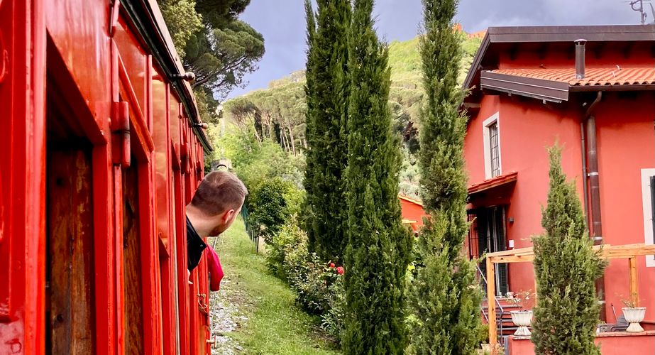 Rode treintje Montecatini